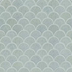 Light Grey Fan - ceramic tile